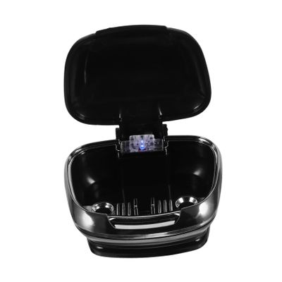 Cabilock Creative Led Lamp Cigar Ashtray Ashtray Holder for Car Non-slip Base Unbreakable Easy to Clean