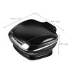 Cabilock Creative Led Lamp Cigar Ashtray Ashtray Holder for Car Non-slip Base Unbreakable Easy to Clean view 2