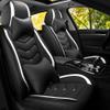 ACDY Car Seat Covers Fit for Lexus gx 460 2000-2026, Stylish Sport Seat Covers, Waterproof Wear-Resistant Premium Nappa Leather Car Seat Cover.(2 Pcs Front with Pillow/Black White) view 1