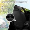ACDY Car Seat Covers Fit for Lexus gx 460 2000-2026, Stylish Sport Seat Covers, Waterproof Wear-Resistant Premium Nappa Leather Car Seat Cover.(2 Pcs Front with Pillow/Black White) view 2