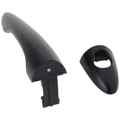 JC Whitney Exterior Door Handle Compatible with Kia Sportage 2011-2016 Primed Plastic With Key Hole Front, Driver Side