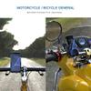 prebnhuyg Mobile Phone Holder Motorbike for Yamaha Nmax 155 Nmax155 NMAX125 Nmax 125 2016 2017 2018 2019 Navigation Aluminium Alloy Shockproof Bracket Riding Equipment Holder view 3