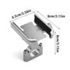 prebnhuyg Mobile Phone Holder Motorbike for Yamaha Nmax 155 Nmax155 NMAX125 Nmax 125 2016 2017 2018 2019 Navigation Aluminium Alloy Shockproof Bracket Riding Equipment Holder view 4