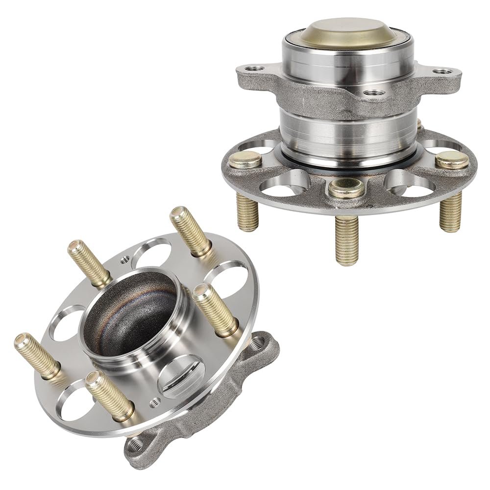 SCITOO Pair Rear Wheel Bearing and Hub Assembly For Acura,For Honda 512503