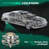 SCITOO Pair Rear Wheel Bearing and Hub Assembly For Acura,For Honda 512503 view 2