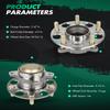 SCITOO Pair Rear Wheel Bearing and Hub Assembly For Acura,For Honda 512503 view 3