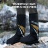 Waterproof Rain Boot Shoe Covers for Men and Women, Reusable Non-Slip Rain Shoe Covers with Zipper, Foldable for Outdoor Use view 2