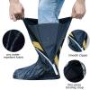 Waterproof Rain Boot Shoe Covers for Men and Women, Reusable Non-Slip Rain Shoe Covers with Zipper, Foldable for Outdoor Use view 4