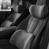 LUXKHEXL Car Headrest & Lumbar Support Cushion for Mercedes Benz GLC 200 220 250 300 350, Ergonomic Automotive Seat Neck Pillow Lumbar Backrest Pad Neck Back Pain Relief Detachable Washable, Gray view 1