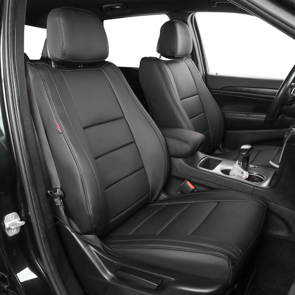 EKR Seat Covers for Jeep Grand Cherokee&4XE 2022-2025,Leatherette Full Set