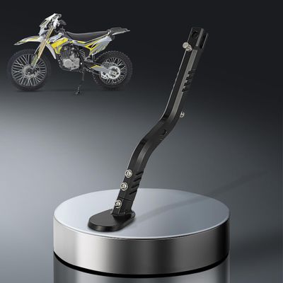 Dirt Bike Kickstand Side Stand Support Stand for KLR650 2009-2018 Black