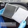 RATCHROLL Engine Cabin Air Filter Combo Set Filter Kit Air Filter Cleaner Element No.MR968274/MZ690960 for Mitsubishi Outlander Sport 2.0L 2.4L 2013-2024 1 Set view 3