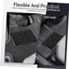Healifty 2pcs Car Carpet Repair Patch Hard Rubber Pedal Cover Foot Rest Pad for Model view 3