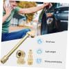 Holibanna 1Set Brass Air Chuck Set Tire Inflator Attachments with Adapter and Tape for Air Compressor Durable Air Hose Fittings for Tire Inflation Heavy Duty Design for view 4