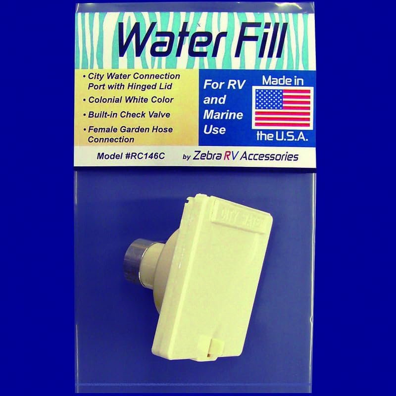 Zebra RV RC146C City Water Fill Inlet