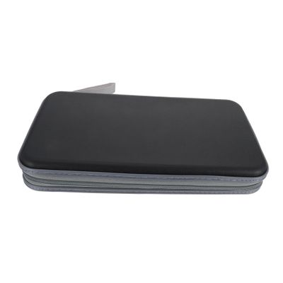 VILLCASE 80pcs Cd Case Capacity Cd Storage Bag Disc Case Sturdy and Easy to Carry