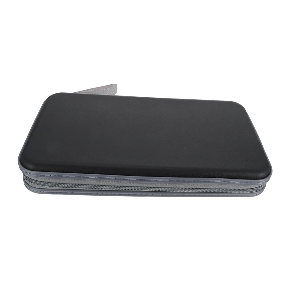 VILLCASE 80pcs Cd Case Capacity Cd Storage Bag Disc Case Sturdy and Easy to Carry