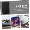 VILLCASE 80pcs Cd Case Capacity Cd Storage Bag Disc Case Sturdy and Easy to Carry view 4