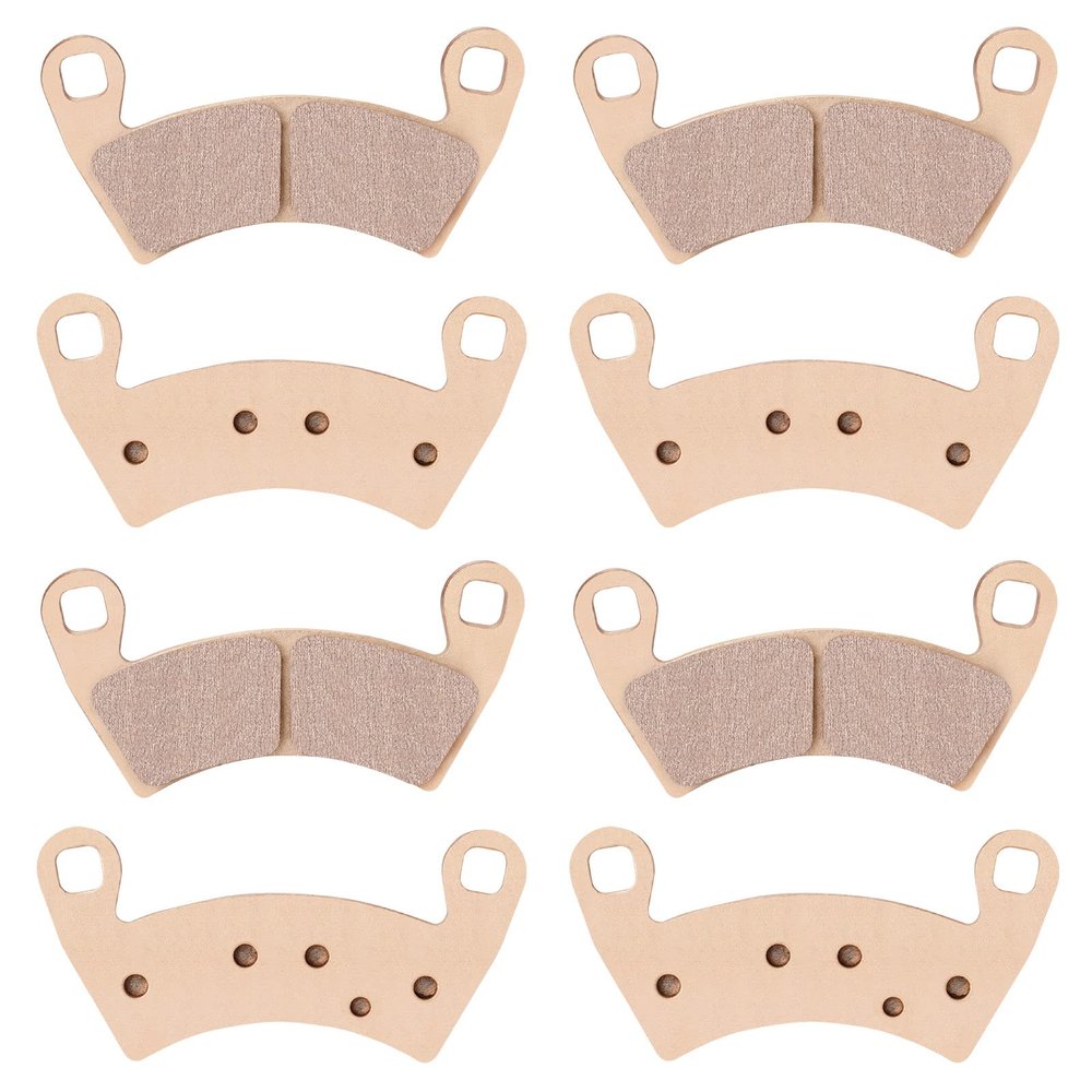 Youxmoto Front and Rear Brake Pads Sintered, Fit For POLARIS Ranger 900 Crew 2010 2012 2013 2014 2015, Brake Pads For Ranger 1000 2018-2020, (C-rew XP) 2017-2018