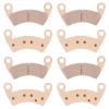 Youxmoto Front and Rear Brake Pads Sintered, Fit For POLARIS Ranger 900 Crew 2010 2012 2013 2014 2015, Brake Pads For Ranger 1000 2018-2020, (C-rew XP) 2017-2018 view 1