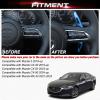 x xotic tech Blue Paddle Shifter Extensions Cover Trim Car Interior Accessories Compatible with Mazda 3 2019-up, CX-30 2019-up, CX-50 2023-up, MX-30 2021-2023 view 3