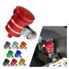 EGFEY Motorcycle Reservoir Accessories Motorcycle Brake Fluid Reservoir Clutch Master Cylinder Tank Oil Fluid Cup CNC for Ducati Hypermotard 2019 2018 2017 2016 2015(Gold) view 3