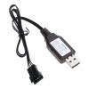 QMQJIA 50cm Long High Efficiency 3.7Vx2 SM4P Lithium Charging Cord for DE36W DE65 HM202 EC08 EC16 Car Constant Current Charging view 1