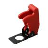 On/Off SPST Toggle Switch Cover with Missile Flick Mechanism Designed for 12V Vehicle Use (red) view 2