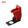 On/Off SPST Toggle Switch Cover with Missile Flick Mechanism Designed for 12V Vehicle Use (red) view 4