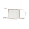 Cabilock Car Ceiling Storage Net Mesh Roof Luggage Organizer for SUV Easy Installation Vehicle Roof Cargo Net Must Have for Campers Travel Optimizes Space view 2