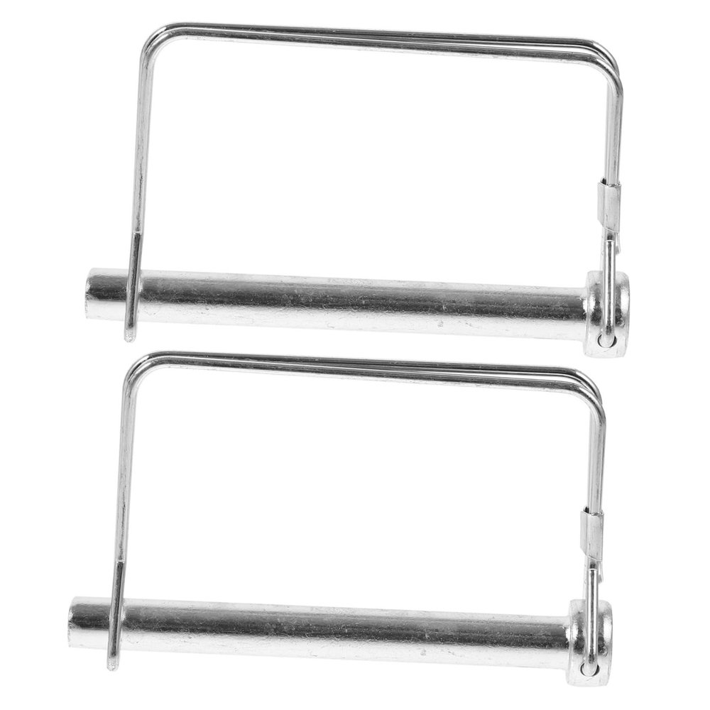 PRETYZOOM 2Pcs Heavy Duty Trailer Coupler Pin Locking Pins Compatible with Various Trailers Secure Safety Locking for Hitch Applications