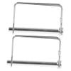 PRETYZOOM 2Pcs Heavy Duty Trailer Coupler Pin Locking Pins Compatible with Various Trailers Secure Safety Locking for Hitch Applications view 1