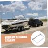PRETYZOOM 2Pcs Heavy Duty Trailer Coupler Pin Locking Pins Compatible with Various Trailers Secure Safety Locking for Hitch Applications view 3