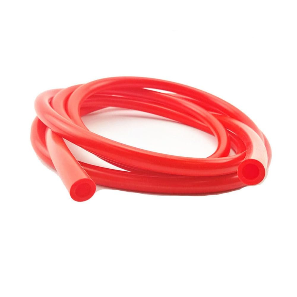 AotoKoop 5/16 Silicone Vacuum Tubing Hose Line 5 FT 130PSI Max Pressure Red (8mm ID)