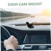 Housoutil 2Pcs Dash Cam Suction Cup Mount for Car Dash Cameras Easy Installation Secure Attachment for Driving Recorders Sleek Design view 3