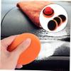 GRIRIW Car Polishing Sponge Scrubbing Pad for Car Detailing Waxing Pad Handle view 3