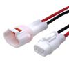 1 Set 1 2 3 4 Pin MT090 Auto Socket Motorcycle Housing Electrical Cable Connectors Water Proof Female Male Wire Harness Plug(1P Wire Harness) view 4