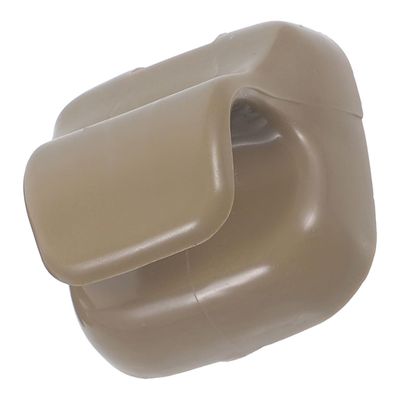 Car Sun Visor Fixing Clip Hook for Interior Beige PP