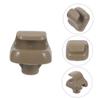 Car Sun Visor Fixing Clip Hook for Interior Beige PP view 3