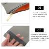 GRIRIW 1Pc Stylish Visor Organizer Practical Certificate Storage Bag for Id Cards Multi Purpose Pocket for Documents Accessories Compatible with Vehicles view 4