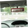 Rhinestone Interior Rearview Mirror for Car and Truck, Red view 3