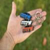 FOUR WHEEL BEAST DODGE Charger Keychain - Officially Licensed - Accessories SRT Toy Car Metal Cool Car Key Chain Gift (Go Mango) view 4