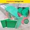 Heavy Duty Green Stackable Crane Outrigger Pads - Unbreakable Extra Thick Stabilizer Leveling Pads for RV & Utility Trucks (Set of 4, 11.8"x11.8"x2") - Prevent Sinking, 3-10cm Options view 3