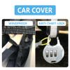Car Cover Compatible with Audi Q3 Sportback 2019-2023 Waterproof Dustproof Outdoor Full Covers with Door Zipper Windproof Sun Rain Snow Protection view 3