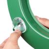 VICASKY Wedding Car Floral Holder with Suction Cup, 11.81 x 11.81 x 1.57 Inch, Green Plastic Flower Base view 2
