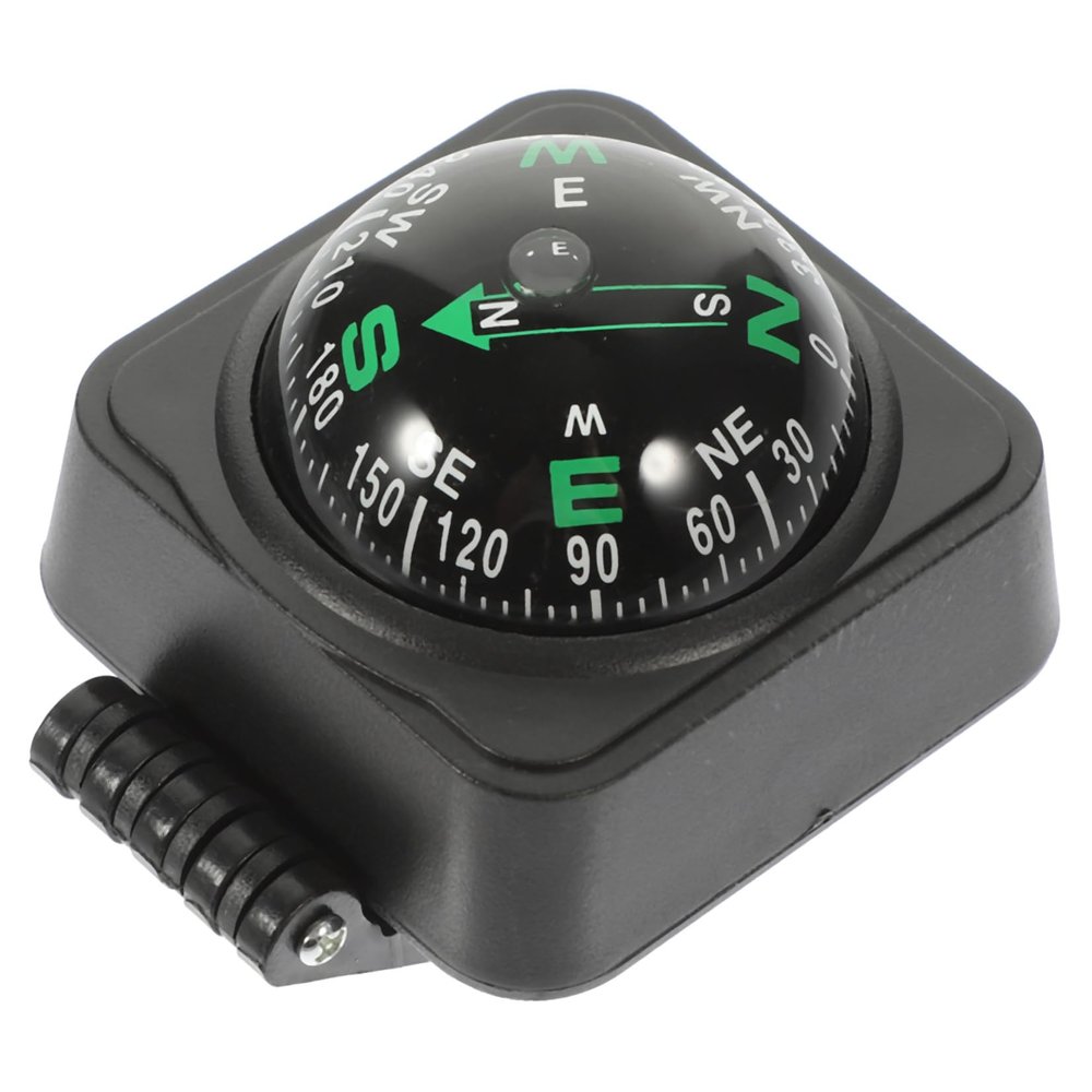 BESTOYARD Car Compass Ball Dashboard Compass for Automotive and Off Road Navigation for Camping and Road Trips Easy to Install and Use Great Present Idea