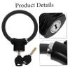Gogogmee Bike Lock Shaped Multi Function Cycle Lock for Securely Locking Bicycles Motorcycles and Luggage Durable Construction for Use view 4