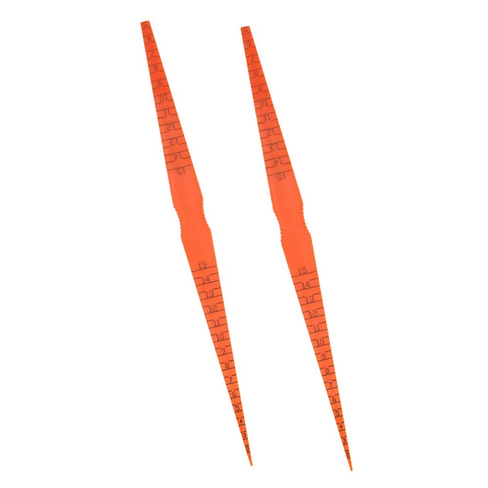 ABOOFAN 2pcs Car Door Panel Gap Alignment Tool Precision Measuring Ruler for Engine Door and Gap Alignment