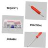 Tire Valve Core Remover Tool Kit, 40 Pcs Replacement Cores, Zinc Alloy view 3