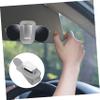 Mikinona Car Sunglasses Clip Durable Auto Glasses Holder for Sun Visor Compact Design Multifunctional for Glasses and Cards Black Color Securely Installed Without Obstructing View view 2